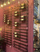 Chique Wijnrek Wandrek 8 flessen Industrieel Design | Zwart Staal | 71x8x50cm - Industrieelinhuis.nl