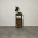 Smal staand kastje Industrieel Design | Houtlook en Staal | 37x30x81cm - Industrieelinhuis.nl