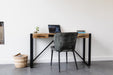 Bureau / werktafel Industrieel Design | Mangohout en Staal | 140x40x78cm - Industrieelinhuis.nl