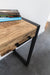 Bureau / werktafel Industrieel Design | Mangohout en Staal | 140x40x78cm - Industrieelinhuis.nl