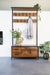 Garderoberek XL Industrieel Design | Mangohout en Staal | 100x40x190cm - Industrieelinhuis.nl