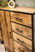 Dressoir kast mangohout | 102 x 45 x 120 cm - Industrieelinhuis.nl