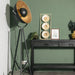 Vloerlamp / Driepoot - Studiolamp Industrieel Design | Zwart met Goud | 180cm - Industrieelinhuis.nl