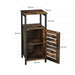 Smal staand kastje Industrieel Design | Houtlook en Staal | 37x30x81cm - Industrieelinhuis.nl