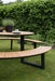 Ronde Picknicktafel Alex - Industrieelinhuis.nl