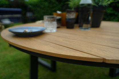 Ronde Picknicktafel Alex - Industrieelinhuis.nl